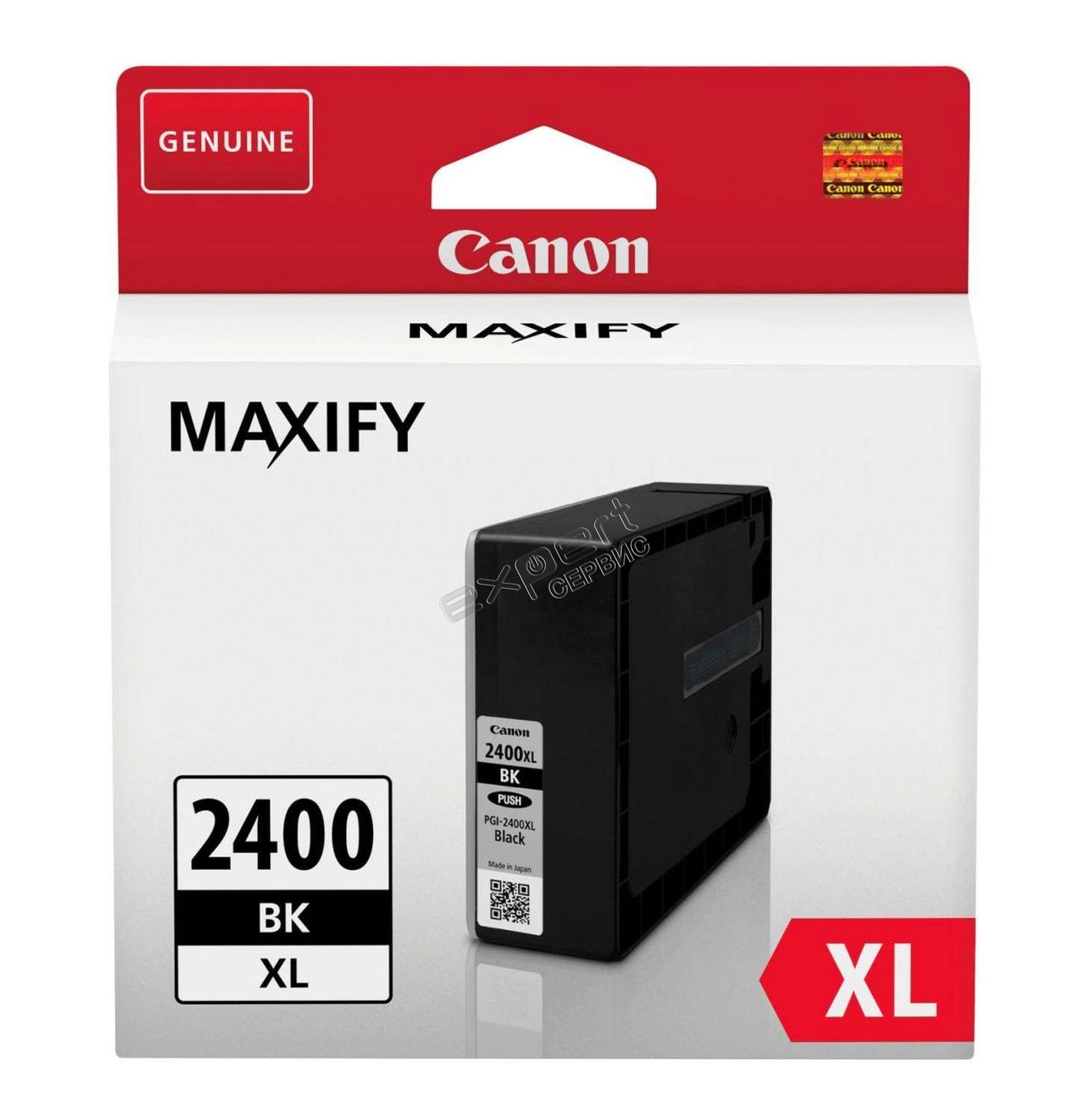 Заправка картриджа Canon PGI-2400XL BK